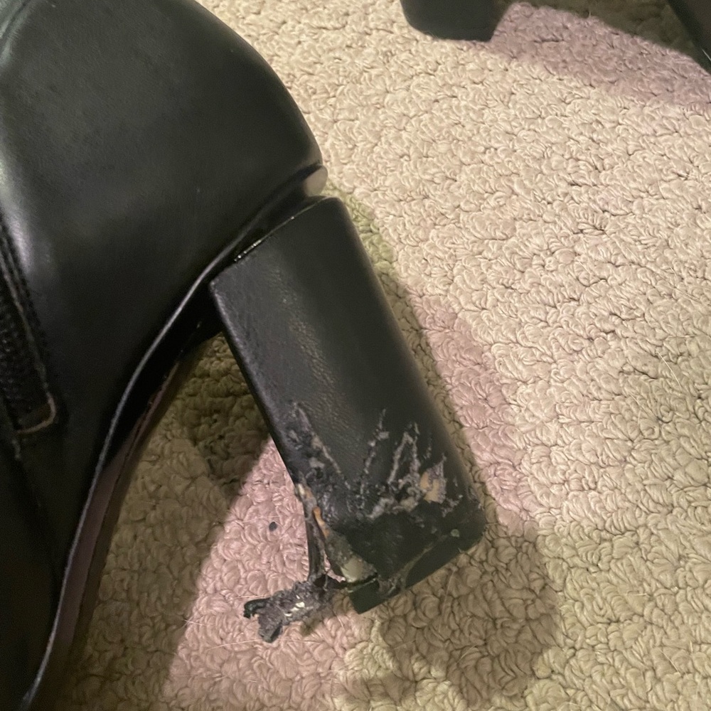 Leather Booties - image 3